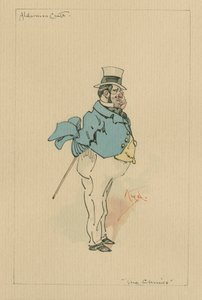 Alderman Cute - The Chimes by Joseph Clayton Clarke